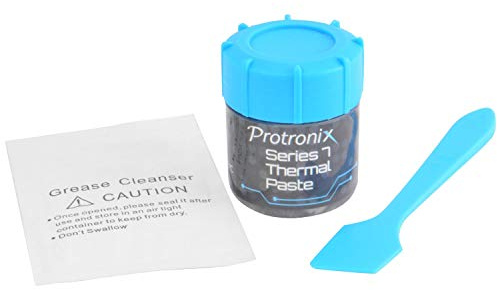 protronix Series 7 de plata pasta térmica disipador de calor de alto rendimiento CPU GPU LED