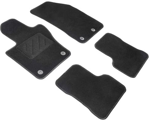 WALSER Comfort Auto Teppiche für Jeep Renegade SUV 07/2014-Heute, 100% passgenaue Auto Fußmatten Made in Europe, Fußmatte Auto, Autoteppich Auto, Fussmatten Auto