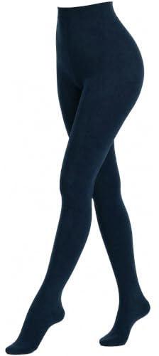 WERI SPEZIALS Damenstrumpfhose Blickdicht Baumwolle in mehreren Farben und Grössen auch in Übergrössen für starke Frauen - modisch und lässig bleiben auch bei Regen und Kälte!.