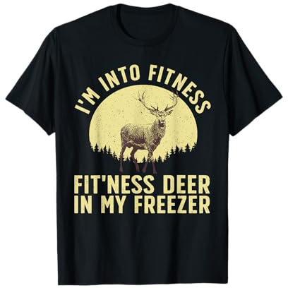Funny Deer Hunting Art for Men Women Wildlife Hunter Hunting T-Shirt