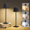 Lampop 2 Stück Akku Tischleuchte Kabellose Tischlampe Dimmbare LED Tischleuchte Kabellos Touch Lampe 3 Farbtemperaturen Unendliches Dimmen Geeignet für Bett, Schreibtisch, Restaurant, Bar