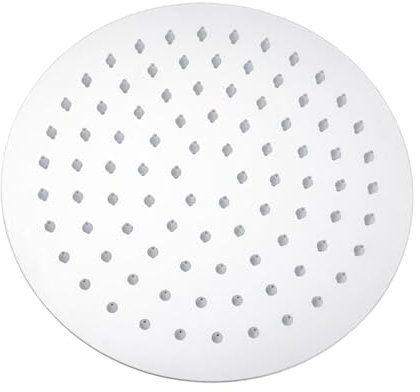 Pomme de douche à effet pluie, pommeau de douche cascade, pommeau de douche à effet pluie et haute pression comme pommeau de douche de rechange pour fixation murale au plafond de baignoire