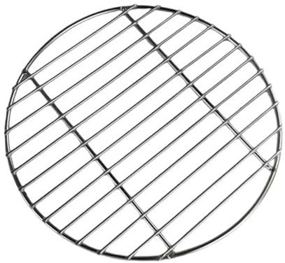 Pesoncarl Round BBQ Grill Net, 10 Inch Stainless Steel Barbecue Round Grill Grate Reusable Barbecue Mesh Mat Wire Grid Rack for Outdoor Camping Picnic