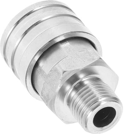 JOINPAYA Cabezal De De Agua Alta Presión Conector Rápido De Manguera Adaptador De Manguera De Jardín Hidrolavadora Conector De Agua De Acero Inoxidable Jardín Hidrolavadora