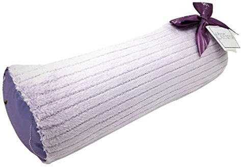Sonoma Lavender, Rollo de cojín de lavanda, apto para microondas, almohada de cuello caliente/frío, alivio del dolor calmante y relajante para el cuello, espalda baja o detrás de las rodillas, funda