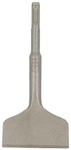 Heller - Scalpello ricurvo per piastrelle SDS-plus, dimensioni: 75 x 165 mm