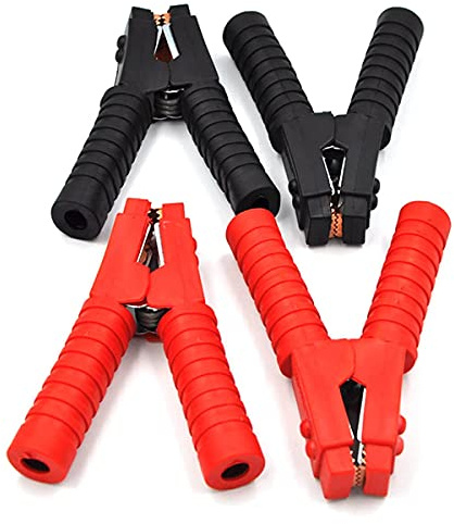 XINCOL TX-100 Lot de 4 colliers de serrage de remplacement pour batterie robuste pouvant être connectés avec un fil AWG 1 #