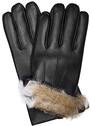 MESSERIO Sheepskin Mens Leather Gloves (Extra Large)
