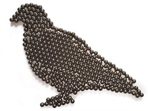 GM&BW 6mm Stahlkugeln Steinschleuder Kugelmagazin, Nickel-beschichtet, rostfrei, wiederverschließbare Verpackung (2000 6mm)