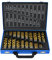 LZQ Coffret foret metal 170 forets metaux DIN 338-1-10 mm - 118° - Assortiment de meche metal HSS COBALT - Qualité professionnelle