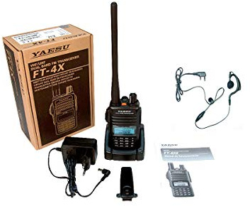YAESU FT4XE Walkie Talkie Bibanda VHF/UHF 144 -440 Mhz PINGANILLO PIN19M