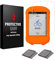 CNC Case for Garmin Edge 530 830 130 1030 Silicone Protective cover，Tempered Glass Screen Protector for Garmin Edge 530 830 130 1030 Film Anti-Scratch High Definition Full Coverage