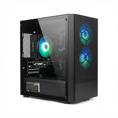 STGSivir PC Gaming Fisso, Computer Gaming, Xeon E5 fino a 3.4GHz • Nvidia GeForce GT 740 4GB GDDR5 • 32GB RAM • 1TB SSD • WiFi • BT • Windows 11
