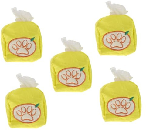 Sosoport 5stücke Pet Snuffle Toy Für Hunde Interaktives Spielzeug Zur Geruchserkennung Energiestimulation Und Gewichtsreduktion Lustiges Indoor-hundespielzeug