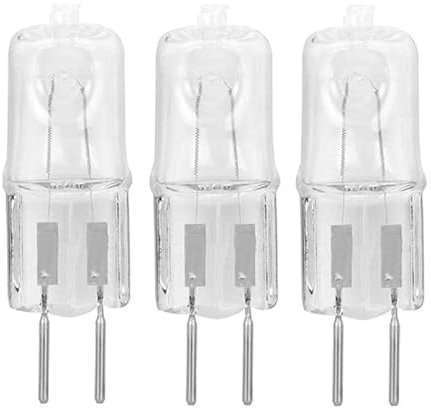 WYLIELAMSH 5PCS Halogen Bulbs G5.3 Stage Light Bulb 100W Machine Work Lights Beads GU5.3 Bi-Pin Base 20W