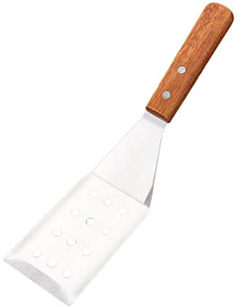 PRETYZOOM Edelstahl Spachtel Mit Holzgriff Für Steakspatel Pfannkuchenschaufel Backschaufel Kuchenschaufel Backschaufel Kochen Und Backen Werkzeug