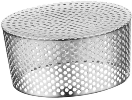 ANDRESLAD Stainless Steel Drainage Pipe Mesh Cover Leaf Guard for Shower Drain Gutter Cover