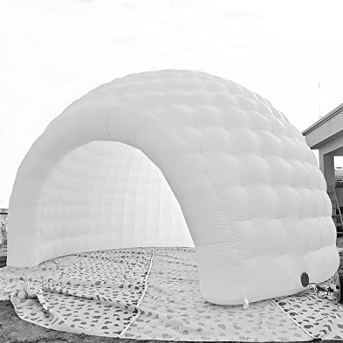 Inflatable Commercial Wedding Event Nightclub Dome Marquee Tent with LED Lights Perfect for Parties Weddings and Outdoor Events