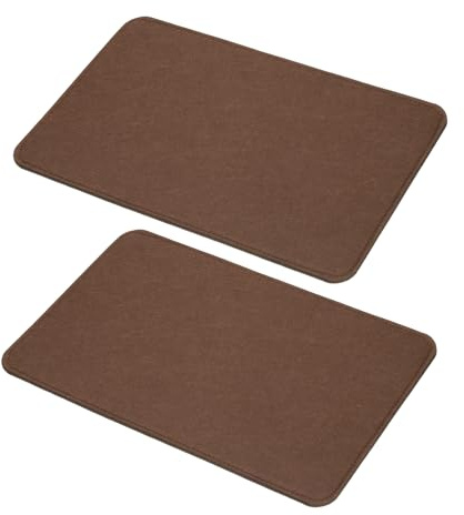 YELARXI Base in feltro, organizer per borse e borse, 35,5 x 22,9 cm, adatto per borse, borse da donna, confezione da 2, colore: caffè