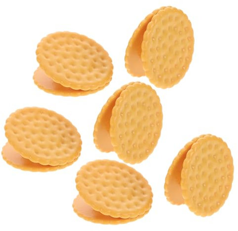 PRETYZOOM 6pcs Biscuit Sealing Clip Plastic Snack Bag Sealers for Kitchen Organization Food Freshness Keeper Reusable Chip Clips