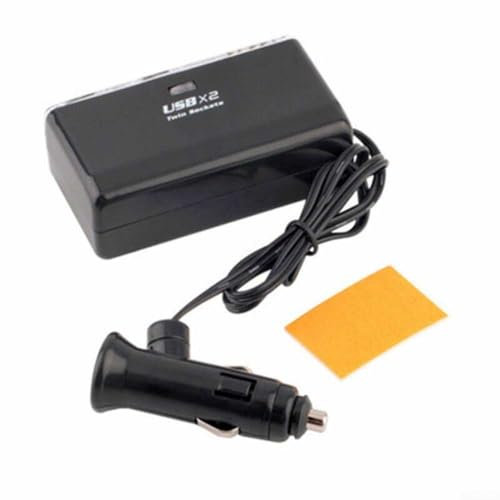 Adattatore per presa di corrente del veicolo con due porte USB per una ricarica rapida e semplice del dispositivo