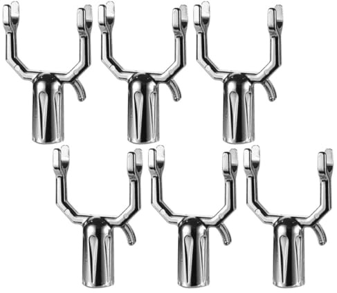 TOYANDONA Horquillas Metálicas para Soporte de Ramas Inclinadas, 6 Piezas, Resistentes al Desgaste, Ideales para Melocotoneros y Perales en Jardines