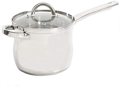 Oster 91537.03 Sangerfield 3.65-Quart Stainless Steel 3-Piece Deep Fryer Cookware Set – Durable Kitchen Frying Pots