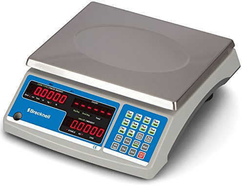 Brecknell Model B140 General Purpose Counting/Coin Scale (30 kg x 1 g / 60 lb x 0.002 lb)