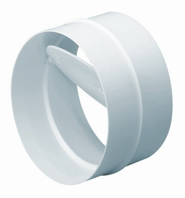 Conduttura valvola di non ritorno 100 mm rotonda connettore tubo rigido con otturatore KO100 – 22