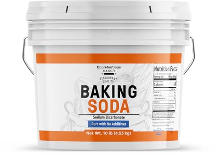 Unpretentious Baking Soda (1 Gallon), Cooking, Baking, Cleaning & More