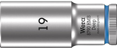 Wera 8790 HMB Deep 19,0, Blau, 19.0 mm