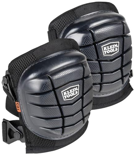 Knee Pads, Lightweight Gel Knee Pads with Slip Resistant Rubber Caps, Cinch Tight Straps