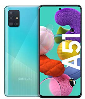 Samsung Galaxy A51 Smartphone Bundle (16,4cm (6,5 Zoll)) 128 GB interner Speicher, 4 GB RAM, Dual SIM, Android inkl. 30 Monate Herstellergarantie [Exklusiv bei Amazon] Deutsche Version
