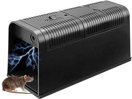 SNAWEN Electric Mouse Rat Trap, Mouse Killer Electronic Rodent Mouse Zapper, Humane Rodent Mousetrap Device Pest Reject, (Washable And Reusable Rodent Killer)