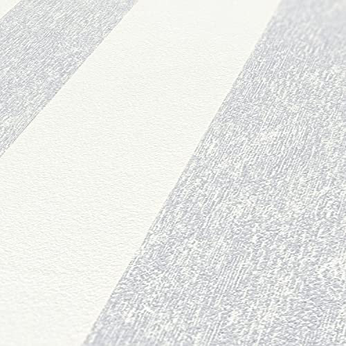 A.S. Création Attractive 2 390291 - Carta da parati a righe in tessuto non tessuto, 10,05 m x 0,53 m, made in Germany