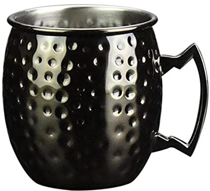 Duiaynke Kupferbecher mit Griff, 530 ml, zum Trinken von eiskalten Cocktails