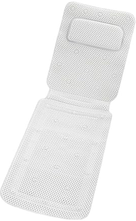 Milageto Tapis de Bain Tapis de Bain pour Baignoire Oreiller de Bain Complet Extra Large Tapis de Coussin de Baignoire Antidérapant pour Adultes Spa Enfants