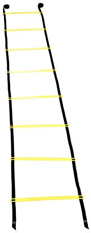 4 M Fußball, Fitness-Sprungleiter, Fußball-Leiter, Fußball-Fähigkeits-Schnellleiter