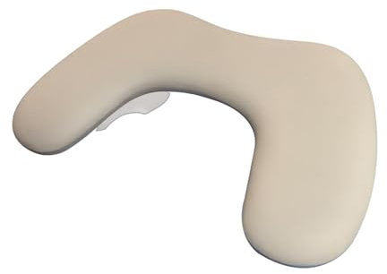 Colcolo Nageltisch-Station, Maniküre-Nagel-Werkzeug, tragbare weiche Handauflage für Nagelstudios, Nagel-Armlehnenkissen, Milchkaffeefarbe