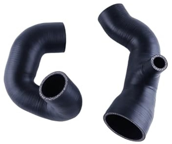Manguera VentilacióN AdmisióN Aire Kit Tubo Manguera Inducción Entrada Aire Silicona para Coche para Lancia Delta HF Integrale 16V EVO Evoluzione 1 2 I II(Matt Black)