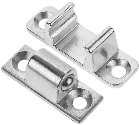 SHINEOFI Set Fissaggi in Acciaio Inossidabile per Cappa Aspirante, Chiusura Sicura e Versatile per Porte Armadio, per Riparazione e Installazione Cappe Cucina