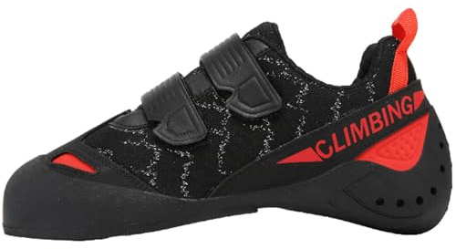 Yummsion Pies De Gato Escalada,Zapatos para Principiantes Escalada,Pies De Gato Transpirables,Pies de Gato para Hombre y Mujer,Bouldering Zapatos De Entrenamiento,Ligeros,para Principiantes