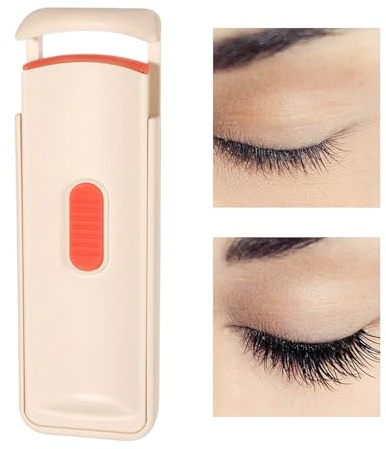 doyandader Arricciaciglia Elettrico,Strumento Elettrico Di Bellezza Per Piegaciglia Riscaldato - Accessorio Styling con Angolazione Ampia per Donne per Utilizzo Quotidiano Casa ed Eventi