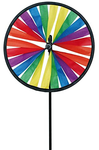 CIM Windspiel - Magic Wheel Runner 20 Sun - Durchmesser: 20cm - UV-beständig und Wetterfest - Vielseitige Haus und Gartendekoration