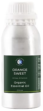 Mystic Moments Huile essentielle d'orange douce bio - 1 kg - 100 % pure.