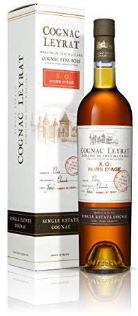 Leyrat Cognac XO Hors d’Age 70cl, 40% alc, Single Estate Cognac, étui individuel
