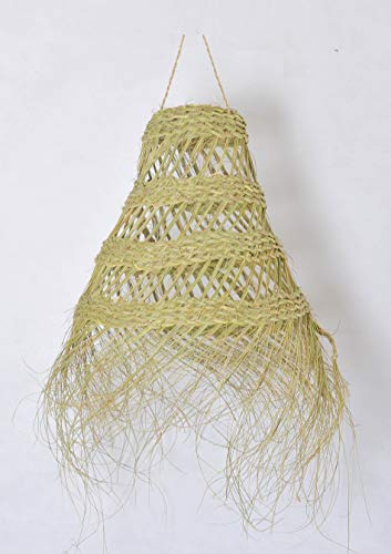 Cesteria Aparici - Lámpara de techo de esparto (25 x 29 cm Calada)