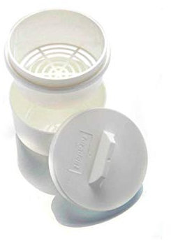 Foramen - Caja de Limpieza para Prótesis Dentales. Aísla la Dentadura Postiza o Aparato de Ortodoncia del polvo y agentes externos, pudiendo optener una limpieza y conservacion mas optima