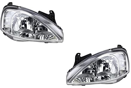 Johns, Scheinwerfer Halogen passend für Opel Corsa Satz C 00-03 H7 H7 Li. Re. System AL