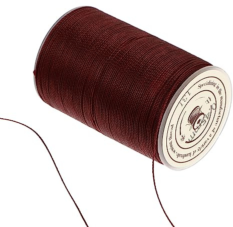 ULTECHNOVO 1 Pc Cordón Encerado Bricolaje Hilo De Cera De Coser Cuerda Para Coser a Mano Hilo Para Coser Hilo De Cuero Máquina De Coser De Cuero Línea Bancaria Interior Niño Cable Trenzado